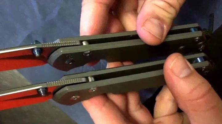Sebenza 21 original vs replica, мои ножи - моё мнение.