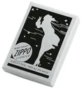 Зажигалка ZIPPO 1935 Replica™, латунь с покрытием Brushed Chrome, серебристая, матовая, 36х12x56 мм