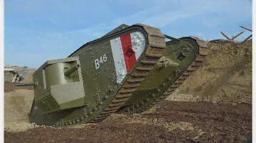 War Horse - Replica WWI Mark IV - Male Tank Build