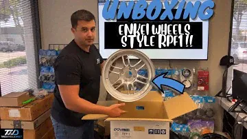 Unboxing Enkei Wheels style RPF1!!! Check this out!  Part#3795704935SP 15x7 +35 4x100 Silver