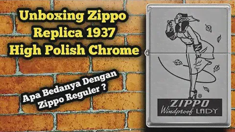 Unboxing,Review dan Denting Zippo Replica 1937 High Polish Chrome Planeta Windy