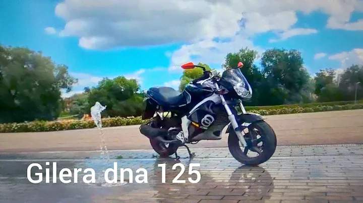 Обзор на Мой новый байк Gilera dna 125
