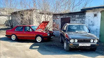 Volkswagen Jetta mk2 1986 BBS RS r15 8j